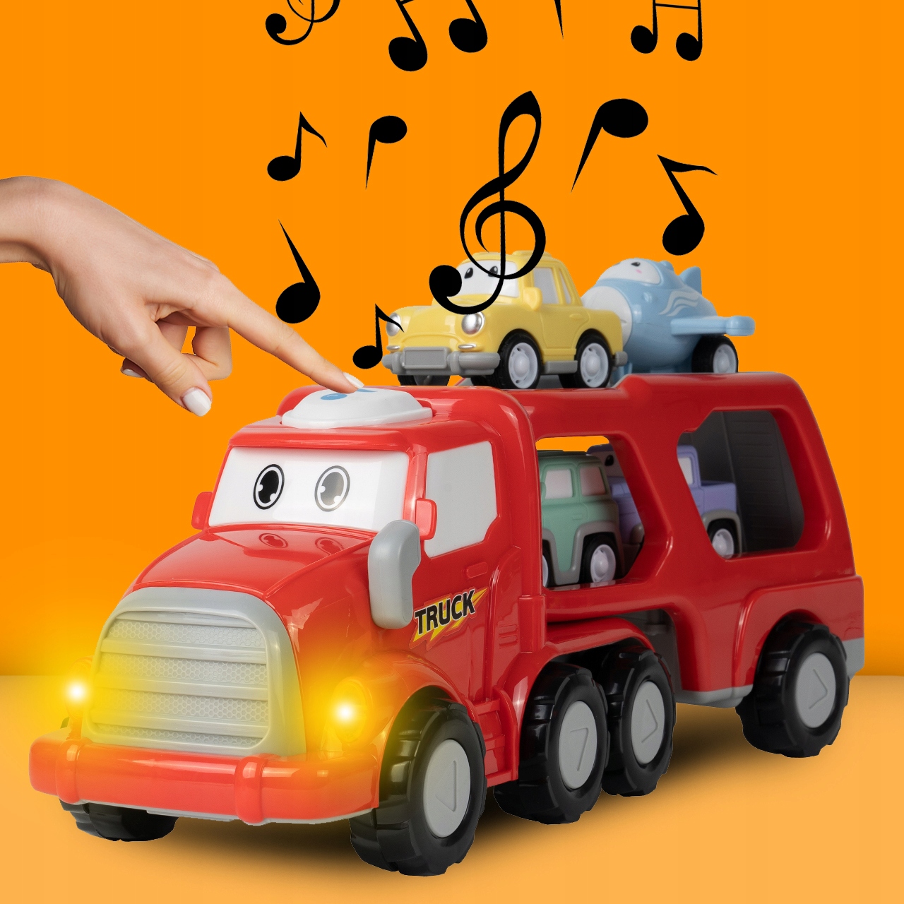 LAWETRY TIR TRUCK TRUCK 3 KS AUTA LIETADLO Kód výrobcu 109900