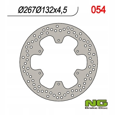 Ng Brzdový Kotúč Predný Yamaha Xt 600 '85-'94 (267X132X4,5) ()