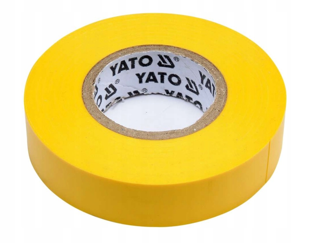 

Taśma elektroizolacyjna żółta Yato 15 mm x 20 m