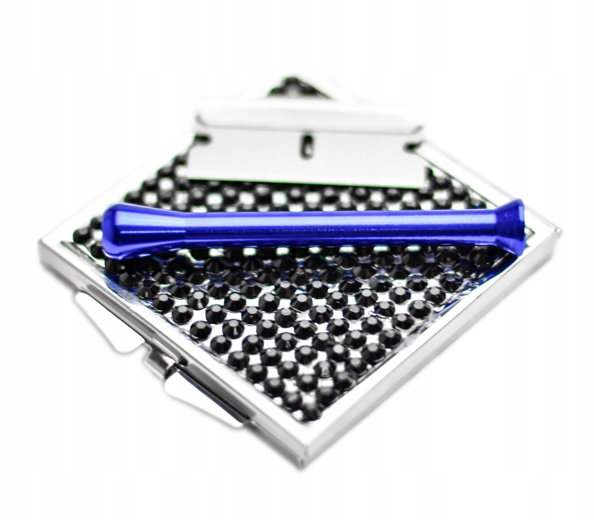 Sada Pro Vtahování Práškové Tabaky Křišťál Lufka Zrcátko Žiletka