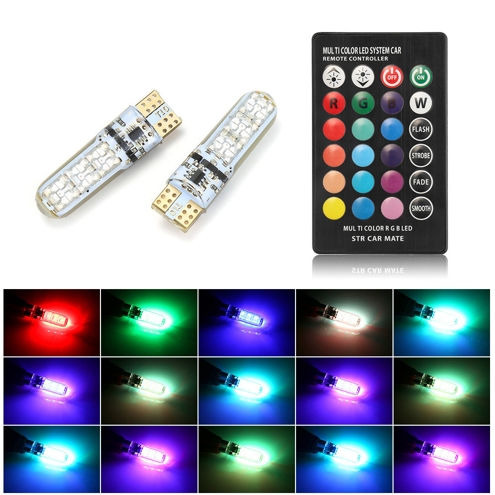 ŻARÓWKI W5W LED T10 RGB MULTIKOLOR POSTOJOWE 2szt. Producent części YDI