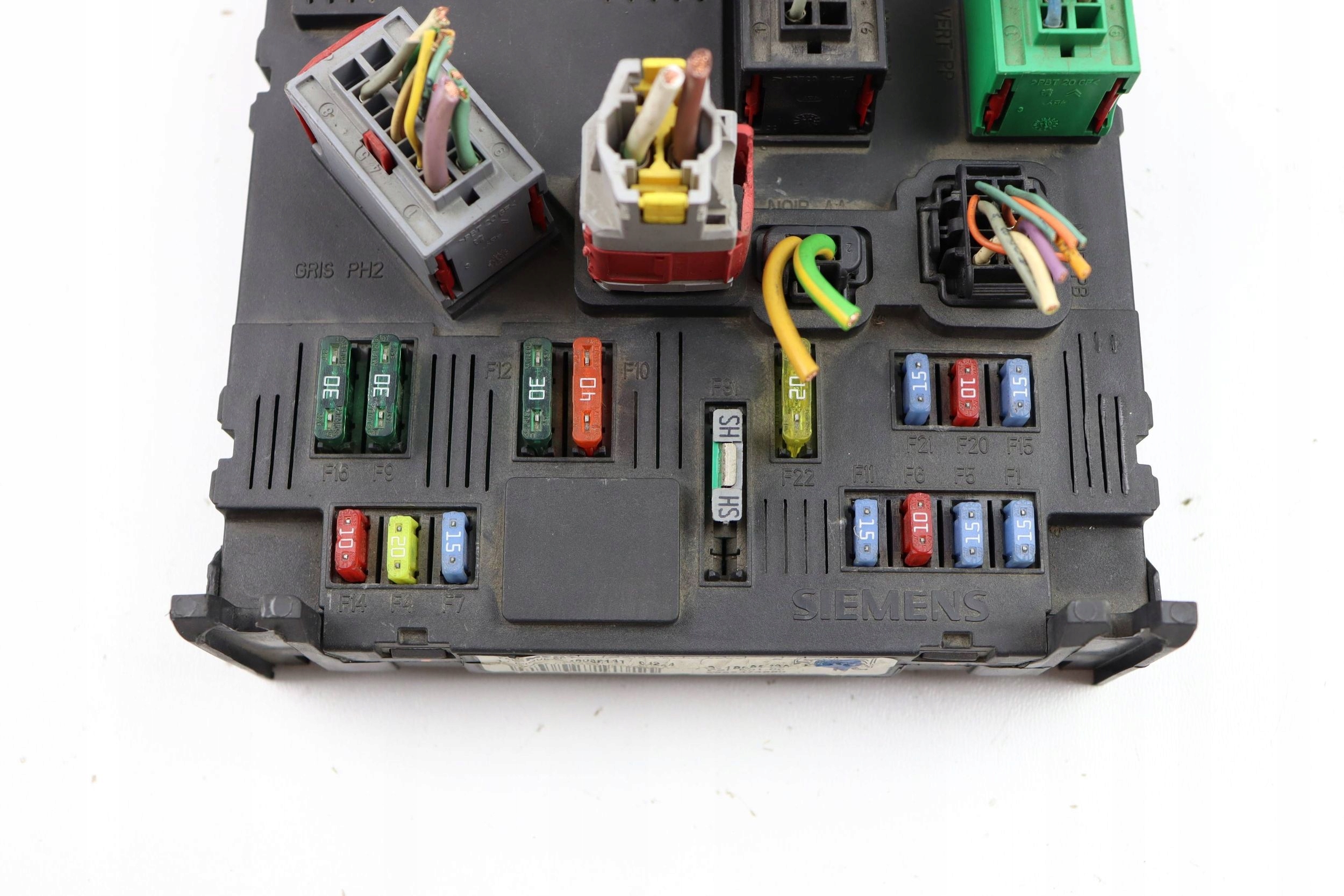 CITROEN PEUGEOT module control unit compartment BSI 9652474680 S118085320D