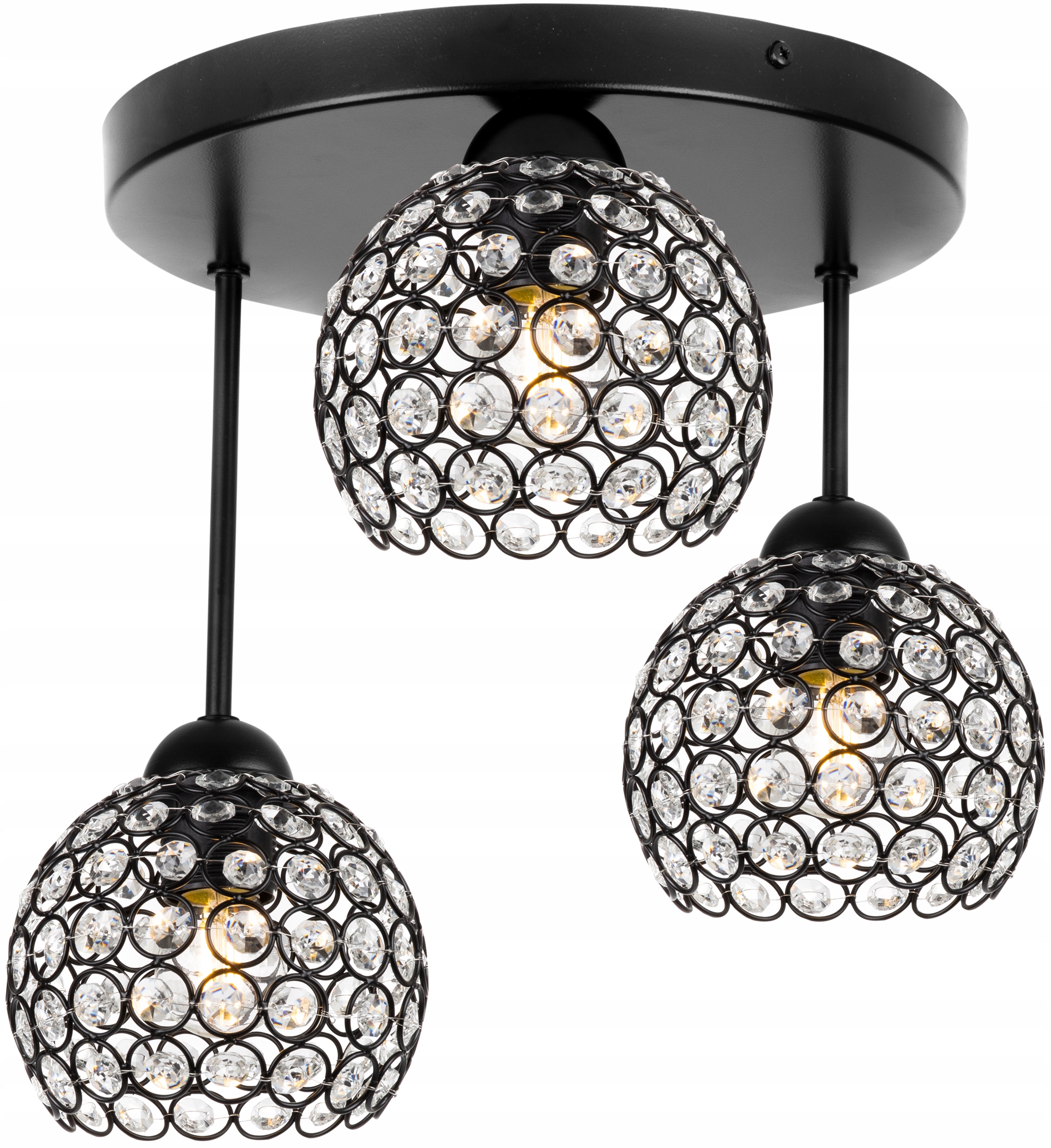 

Lampa Wisząca Sufitowa Żyrandol Plafon Kryształki
