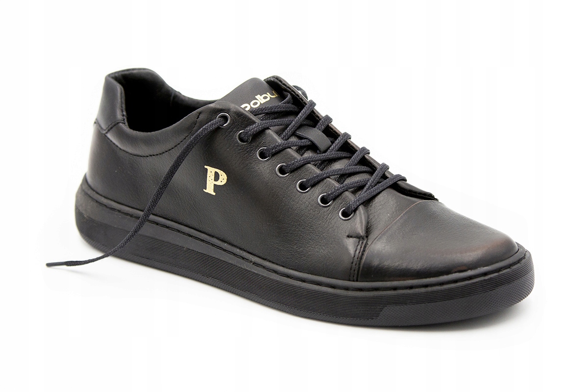 

Buty męskie skóra casual black od dobrebutypl