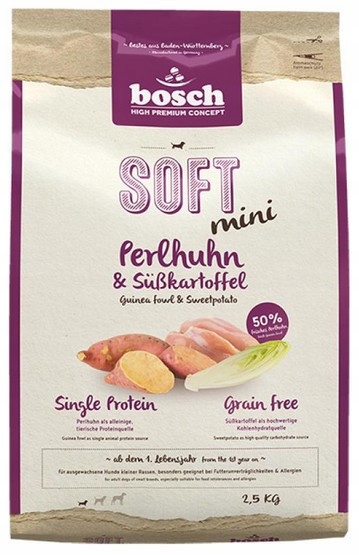 Bosch Soft Mini Perlička & Batáty 2,5 kg