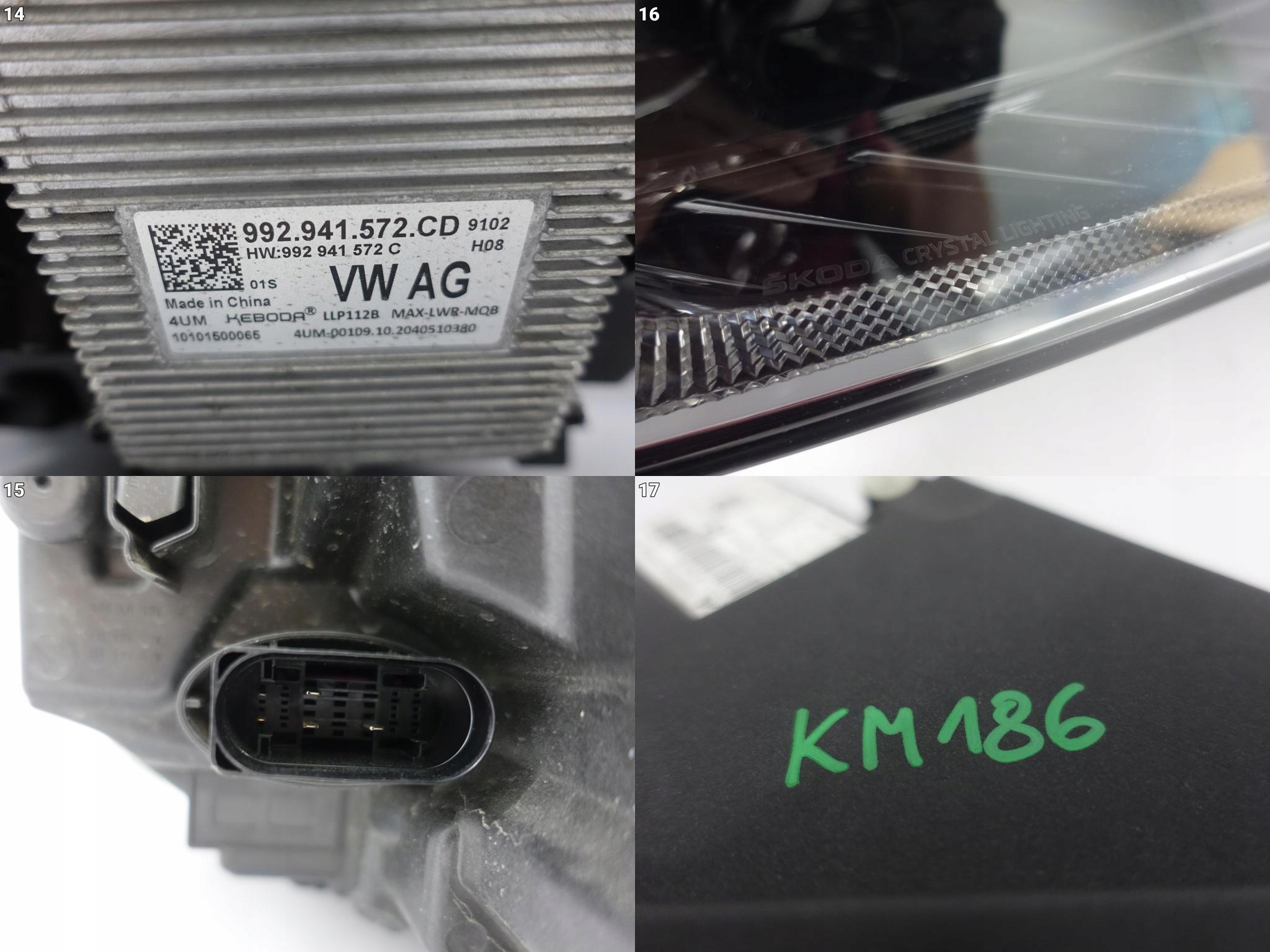 SKODA OCTAVIA IV 4 5E4 20-24 light FULL LED CRYSTAL LIGHTING right front EU