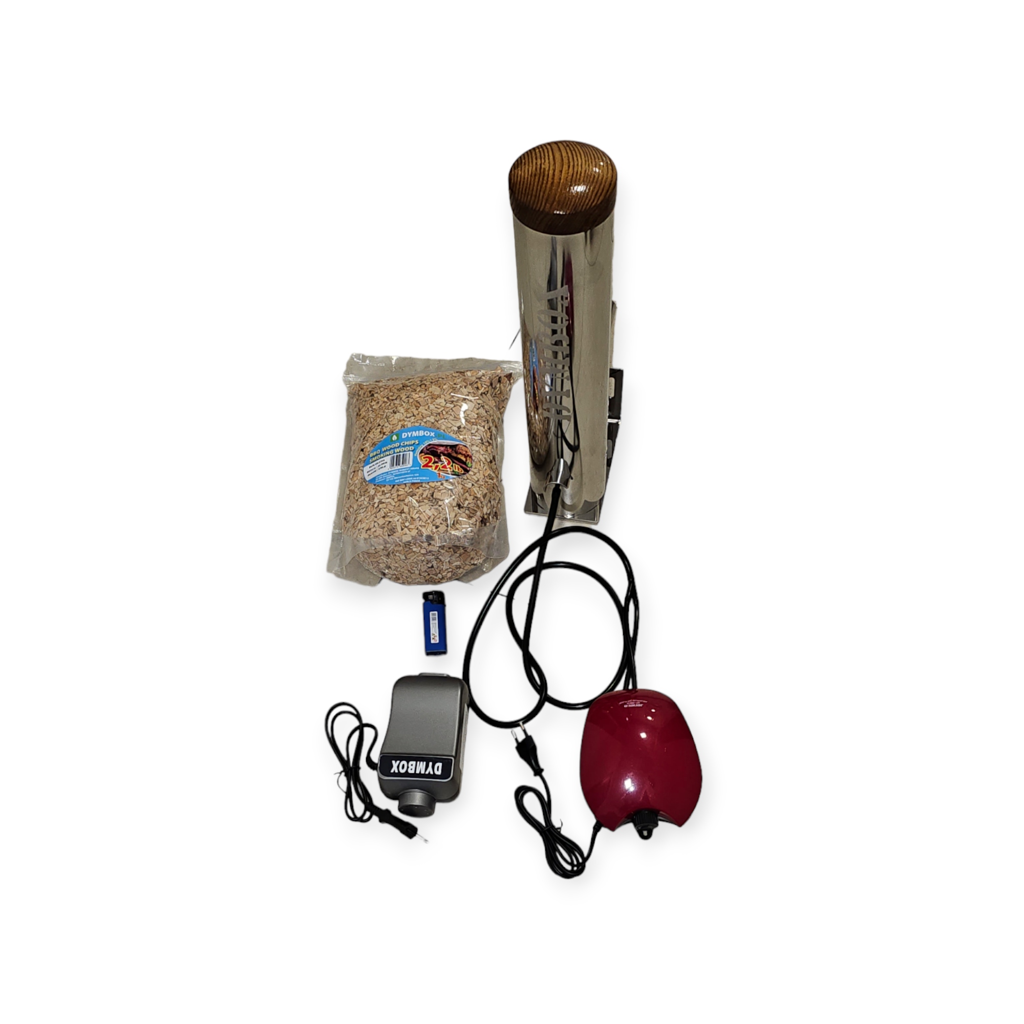 DYMBOX generator dymu, kompletny zestaw do wędzarni elektrycznej 2,9kW Waga produktu z opakowaniem jednostkowym 9 kg