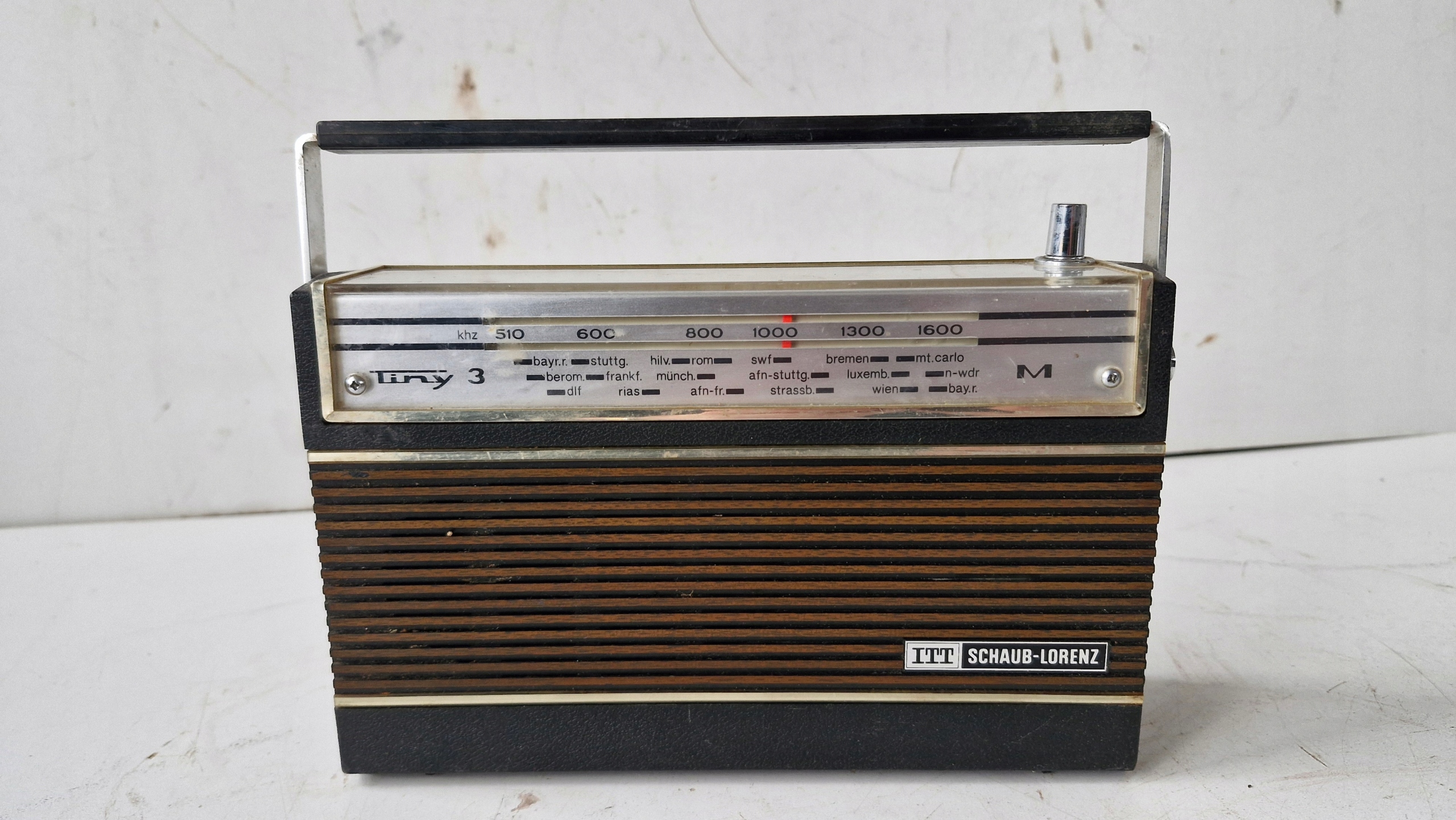 STARE ZABYTKOWE RADIO ITT Schaub-Lorenz TINY 3 STAN DOBRY GWR
