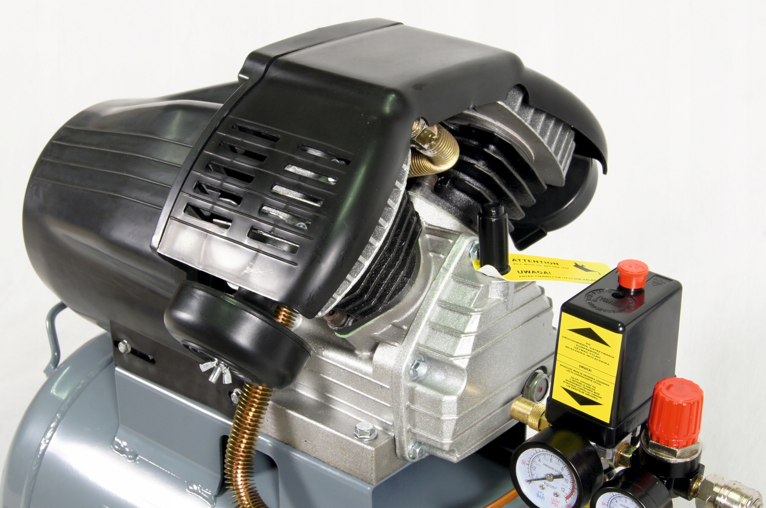 KOMPRESOR ZVC50 50L olejowy sprężarka mocna V2 Marka Magnum