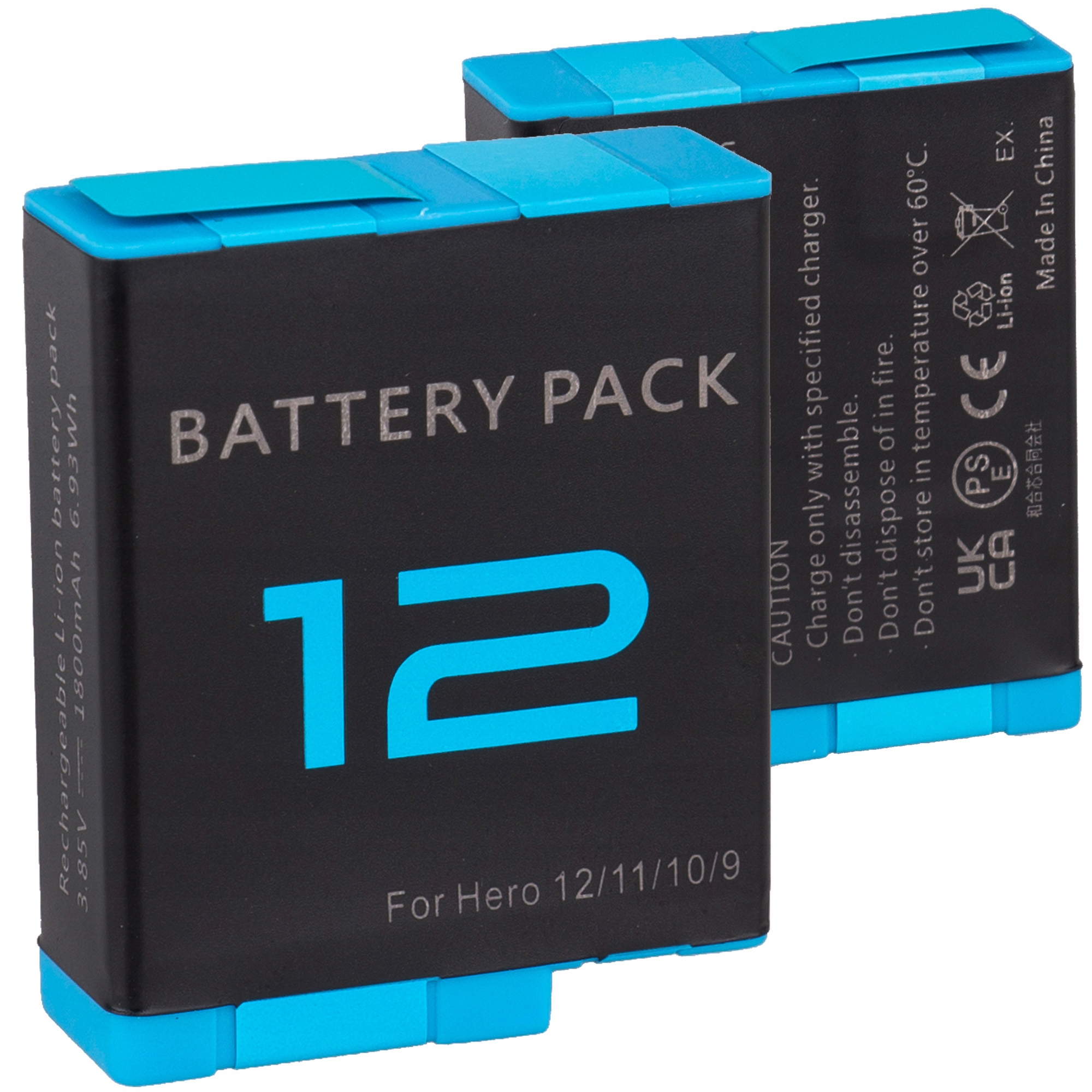 PRO Akumulator Bateria do GoPro Hero 9 10 11 12 AHDBT-901 Model GoPro 9 10 11 12