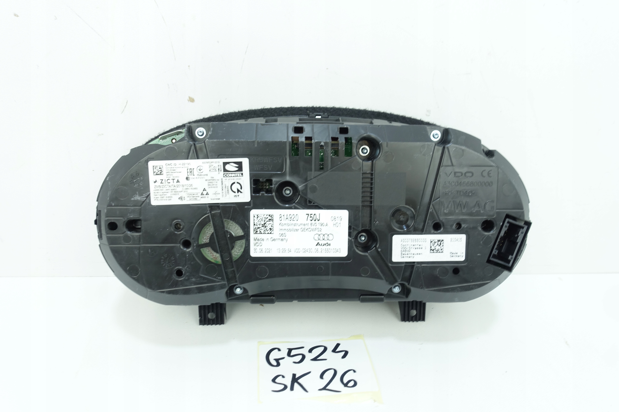 AUDI Q2 81A 2016- dials dials 81A920750J