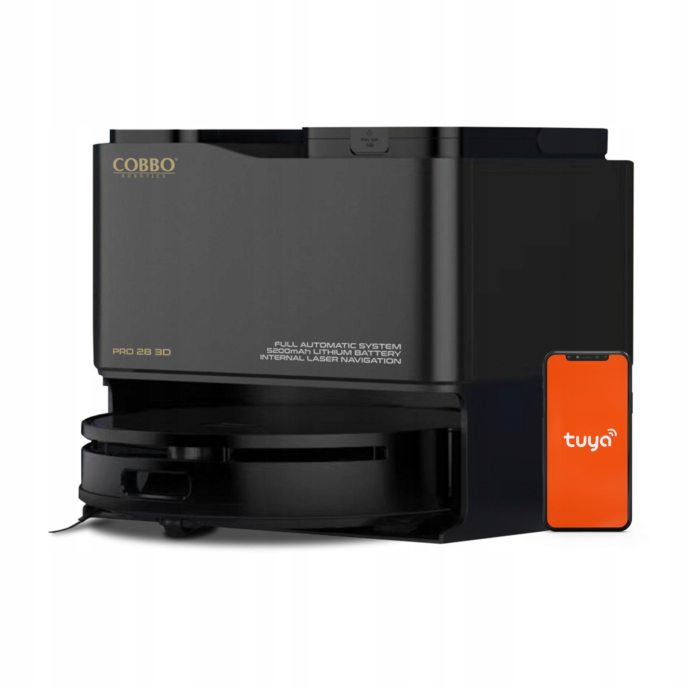 Robot sprzątający COBBO Robotics PRO 28 3D czarny