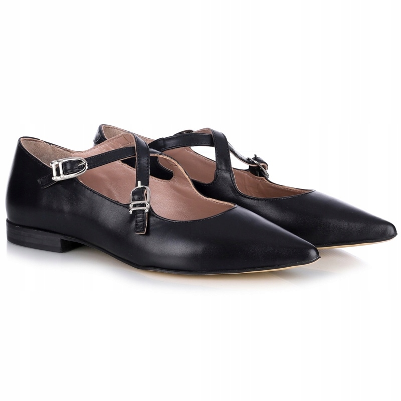 Dámské baleríny Bombonella 8T G489 4033 20 černé Kůže Vel. 38