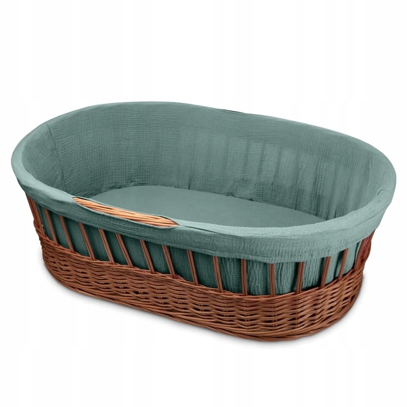 Zestaw akcesoriów do kosza Mojżesza liner materac prześcieradło Tiffany