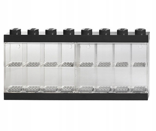 

Lego Gablotka na minifigurki 16 czarny
