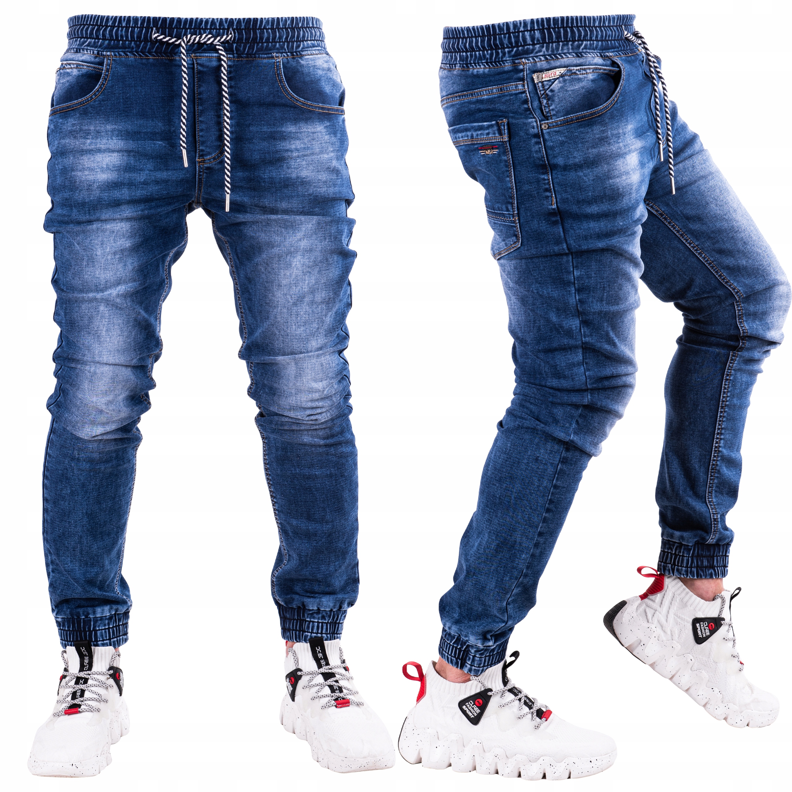 

Spodnie joggery jeansowe męskie Ignacio r.42