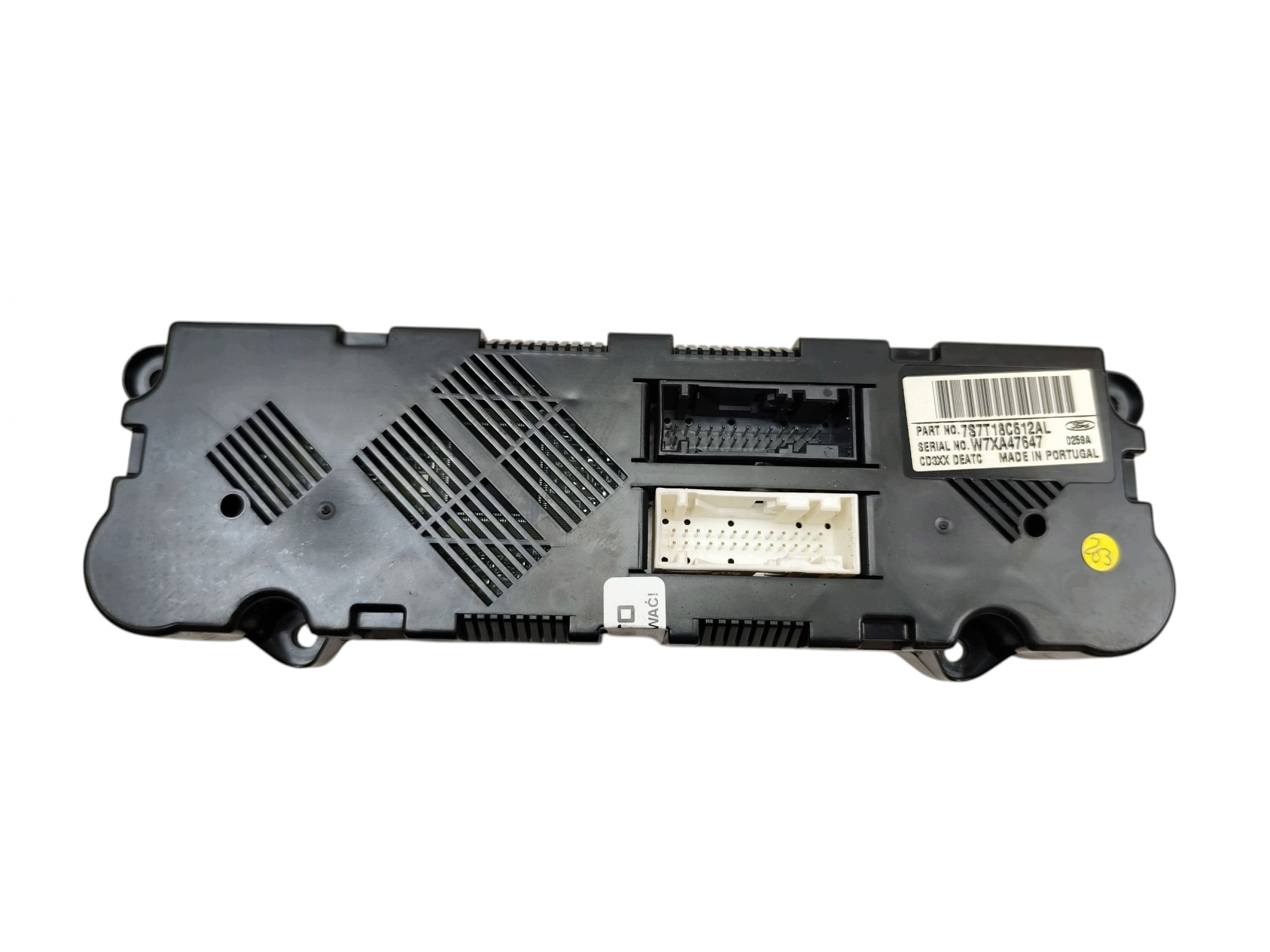 Unite commande clima Bouches buses CLIMATRONIC FORD MONDEO MK4 S-MAX 7S7T-18C612-AL