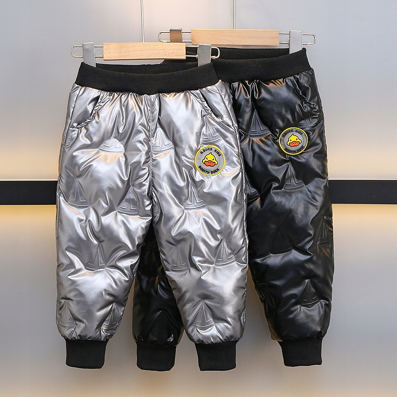 CIEPŁE GRUBE SPODNIE DRESOWE OCIEPLANE JOGGERY zimowe pikowane chłopięcy Płeć chłopcy