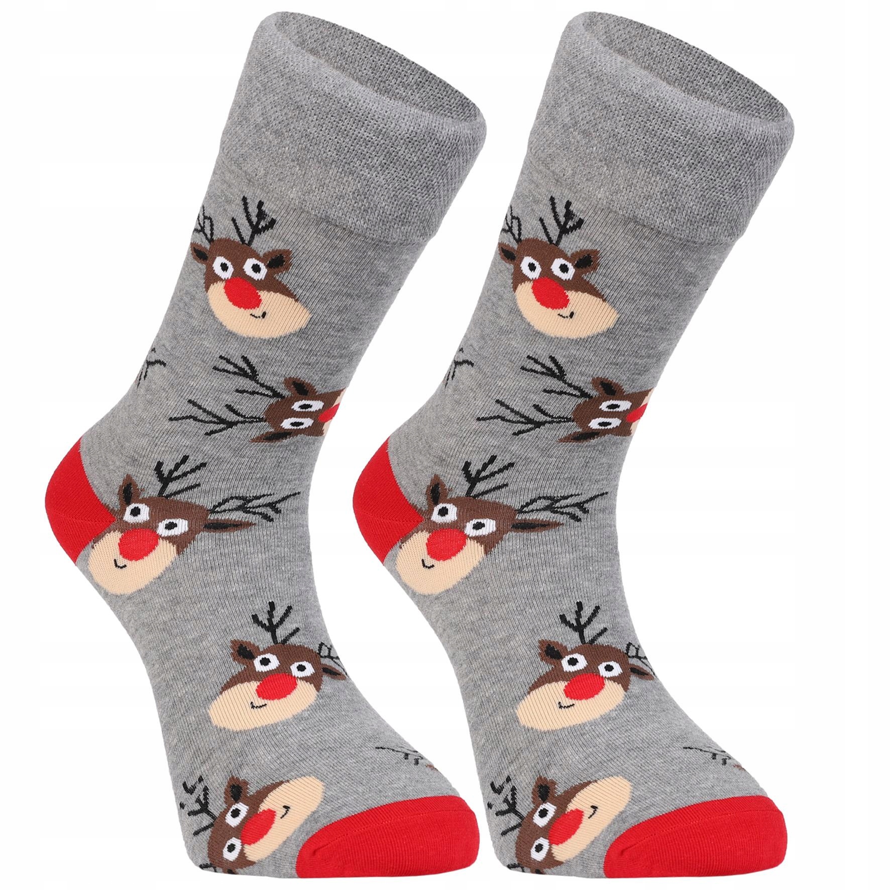 Skarpety ŚWIĄTECZNE Męskie Na Prezent 2 Pary 43/45 MORAJ Marka Moraj