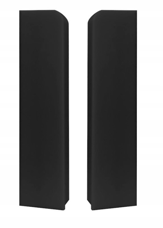 Zakończenie do listew VENEZIA czarne, 2 szt.