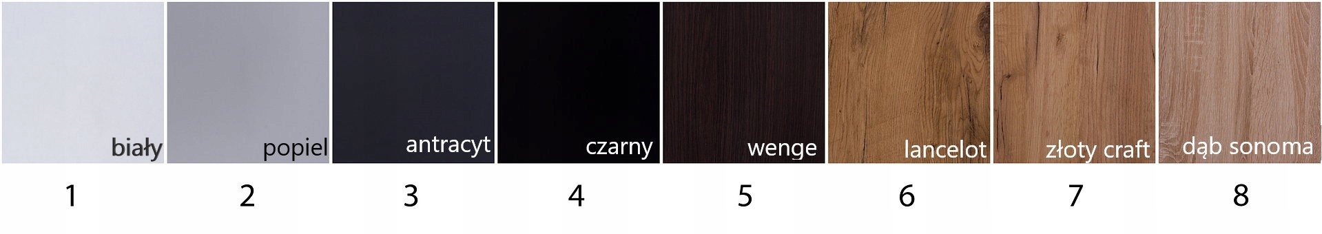 Stół kuchenny Edwin 120x68x32 Złoty Craft, noga biała Kolor mebla biały