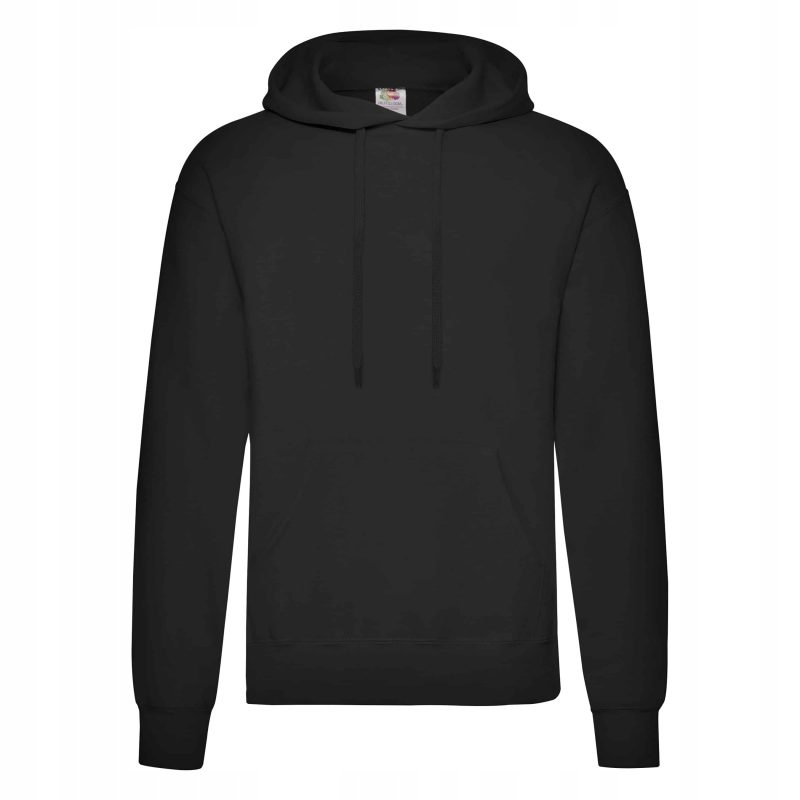 

Bluza z kapturem Fruit of the Loom Czarny XXL