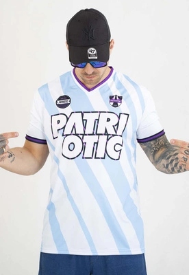 Tričko Patriotic Cls Contour bílo-modré
