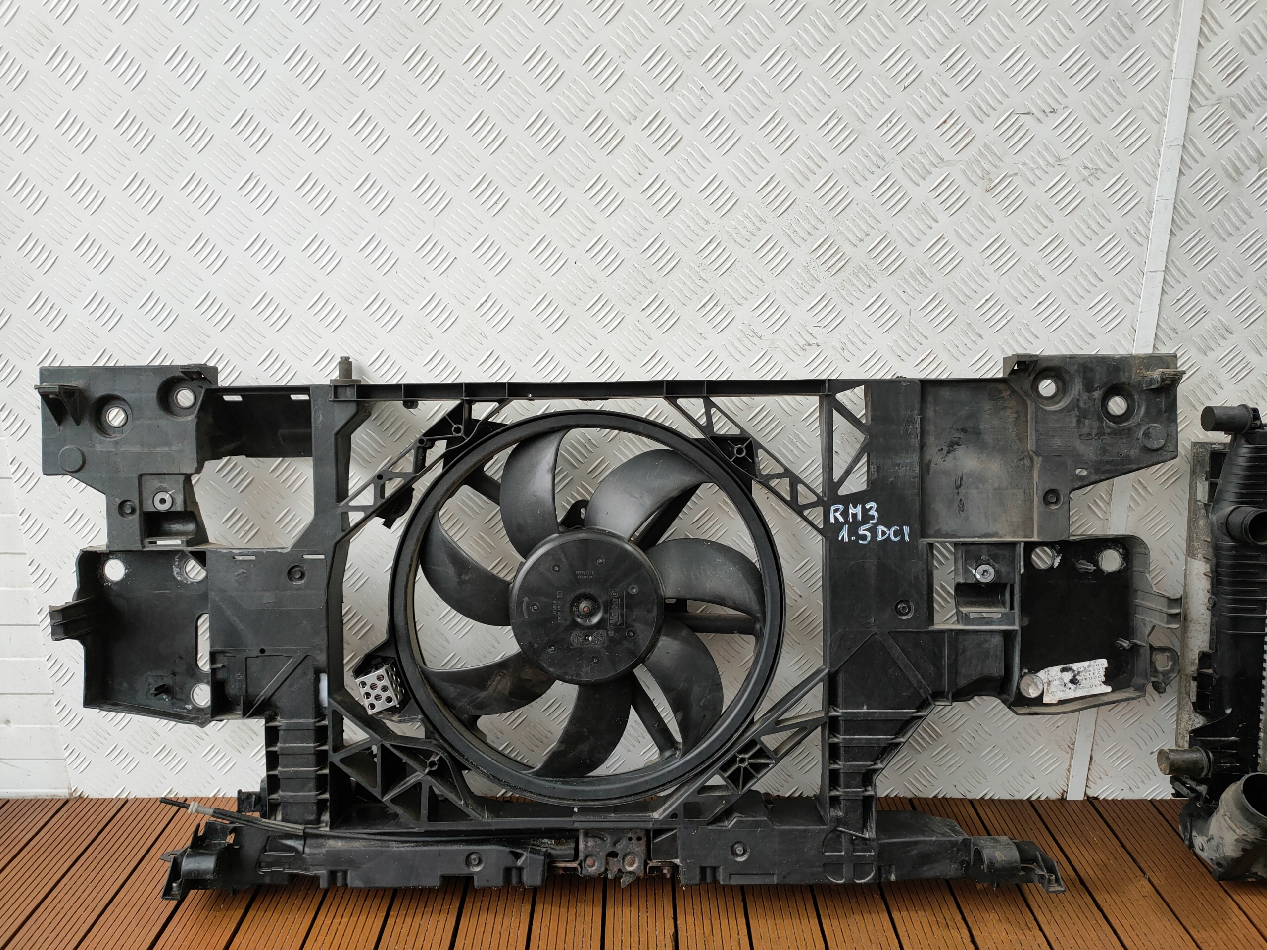 RENAULT MEGANE III 08-13 1.5 DCI support panel for radiators radiator fan sider KPL
