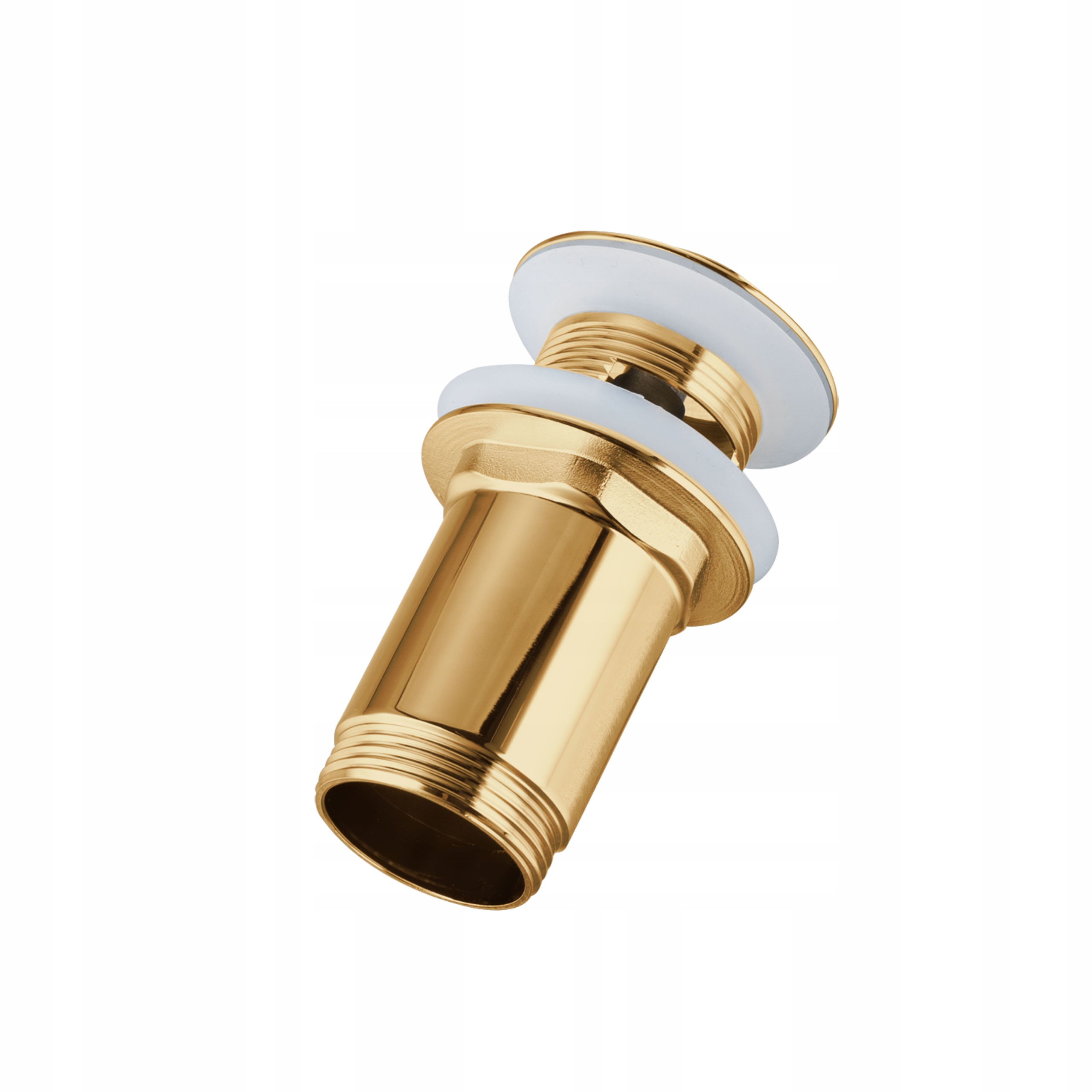 Korek klik-klak umywalkowy Balneo z przelewem złoty Stan opakowania oryginalne