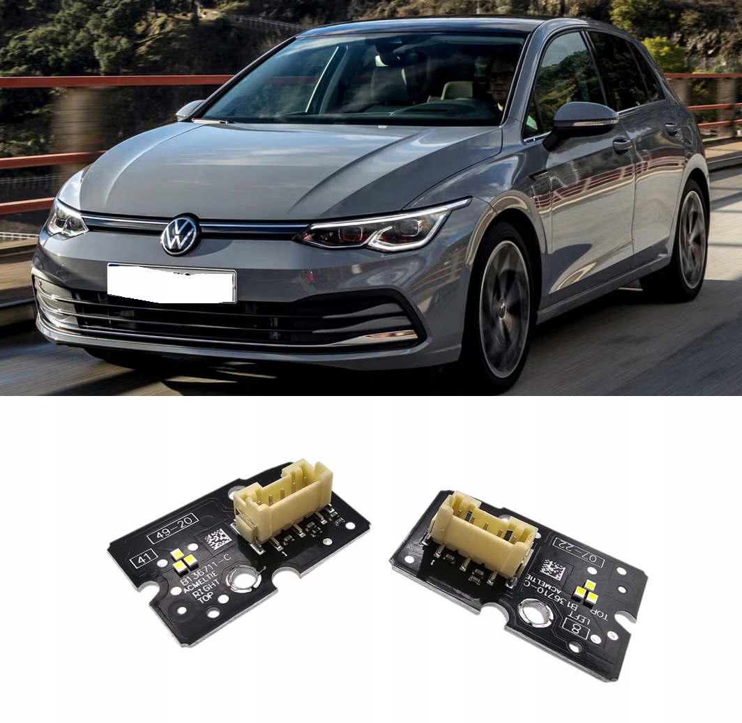 Moduly Csl Bílý Drl Volkswagen Golf VIII 2019-2024 Komplet Pravý Levý