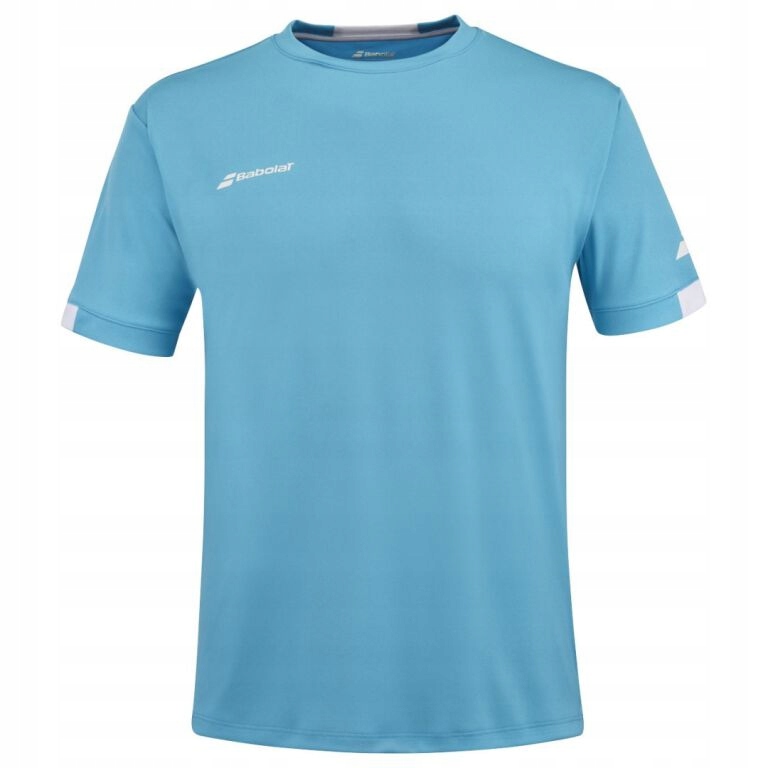 Koszulka tenisowa Babolat Play Crew Neck Tee Men niebieska XL