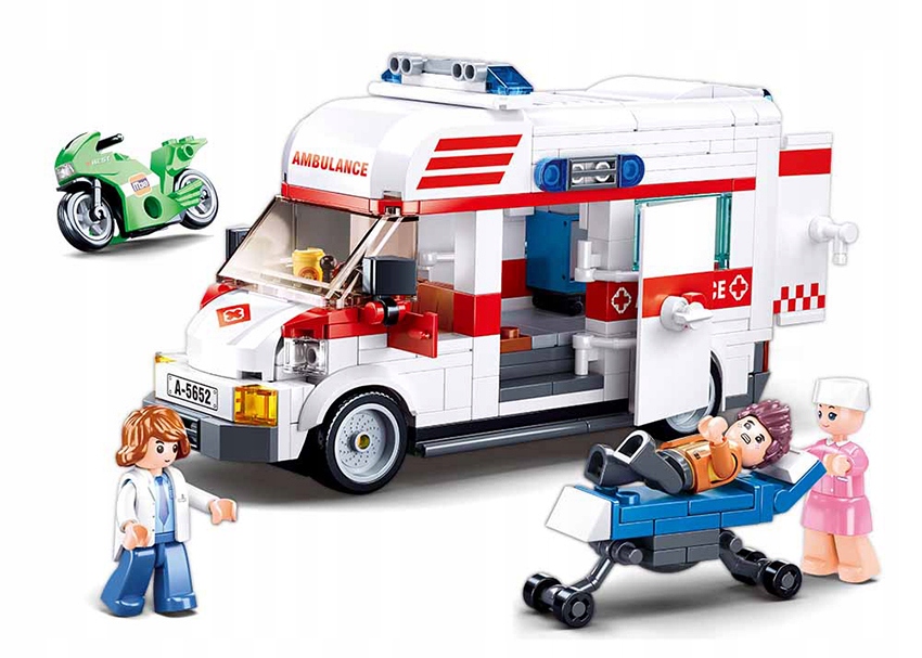 

Klocki Sluban Karetka Pogotowia Ambulans