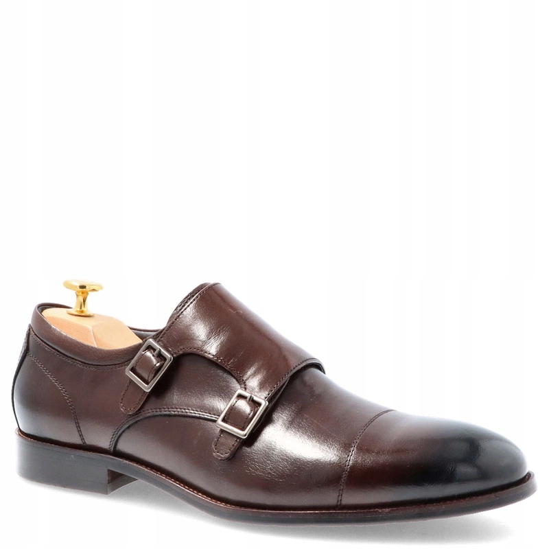 Elegantní pánské polobotky John Doubare J1856-206-A28 Hnědé 45