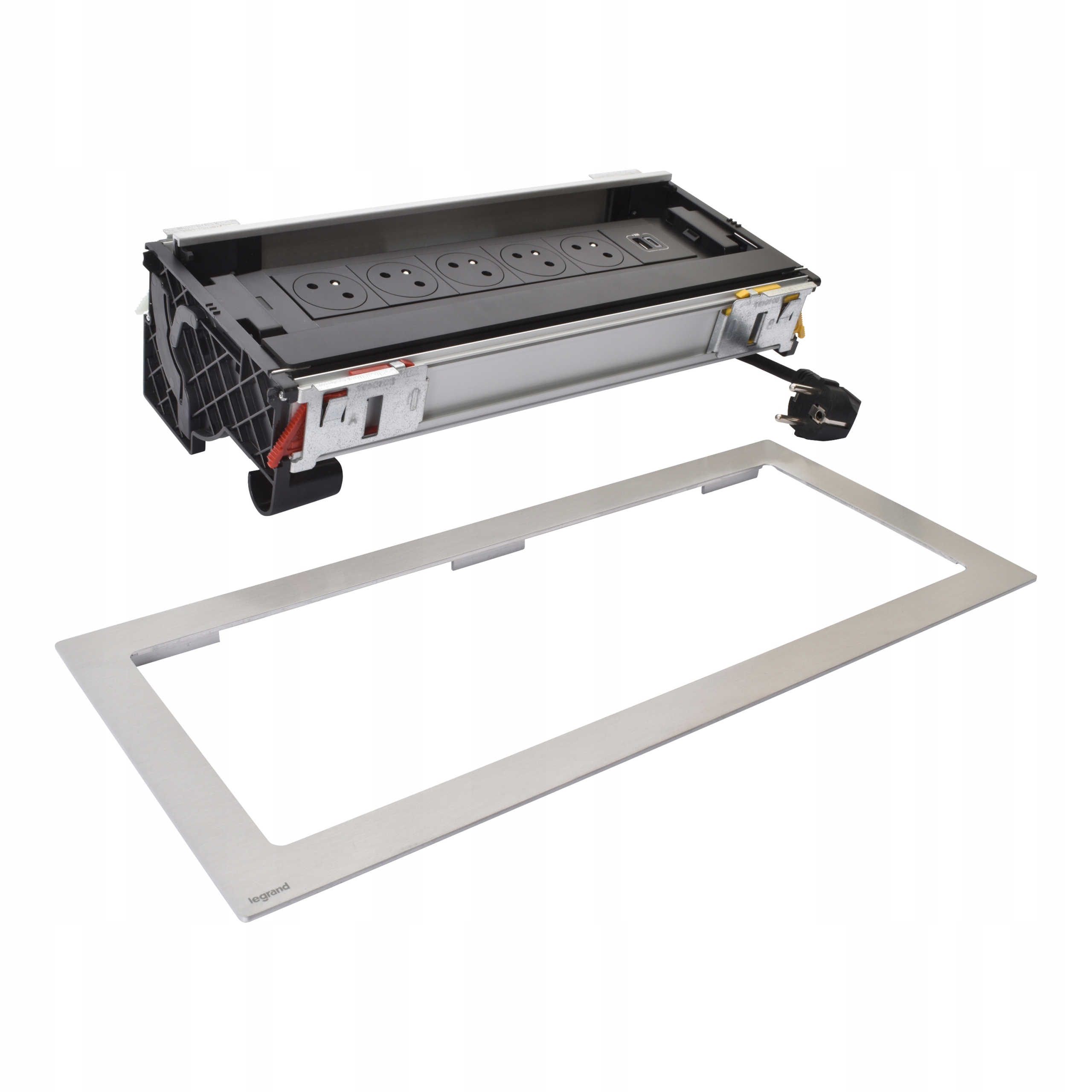 Nábytková zásuvka zasúvateľná do trojitej dosky Usb Hdmi