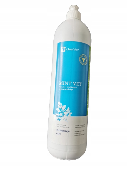 Mint Vet 1 l żel chłodzący przeciwobrzękowy do wymion Over Vet