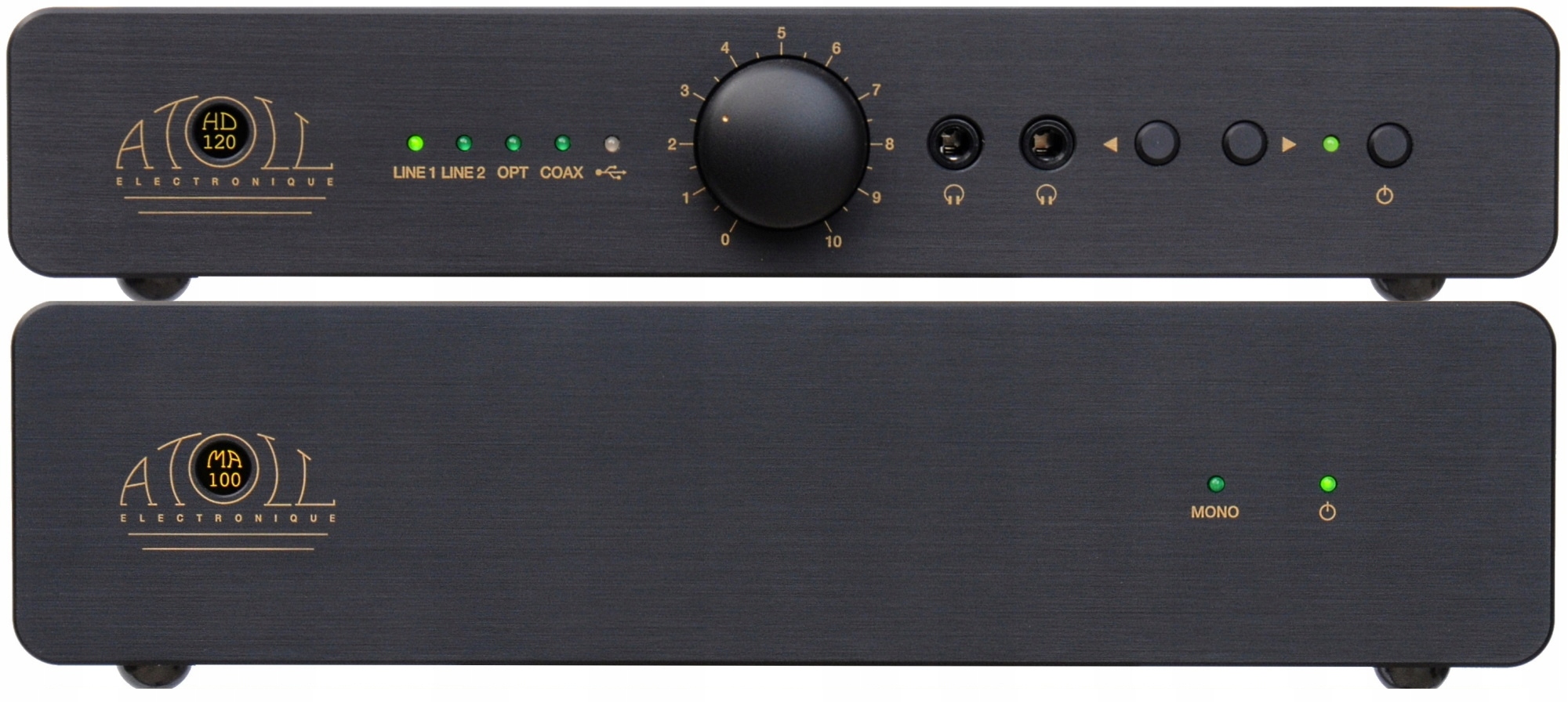 Atoll HD120 MA100 Skutečný, Vynikající Stereo Set