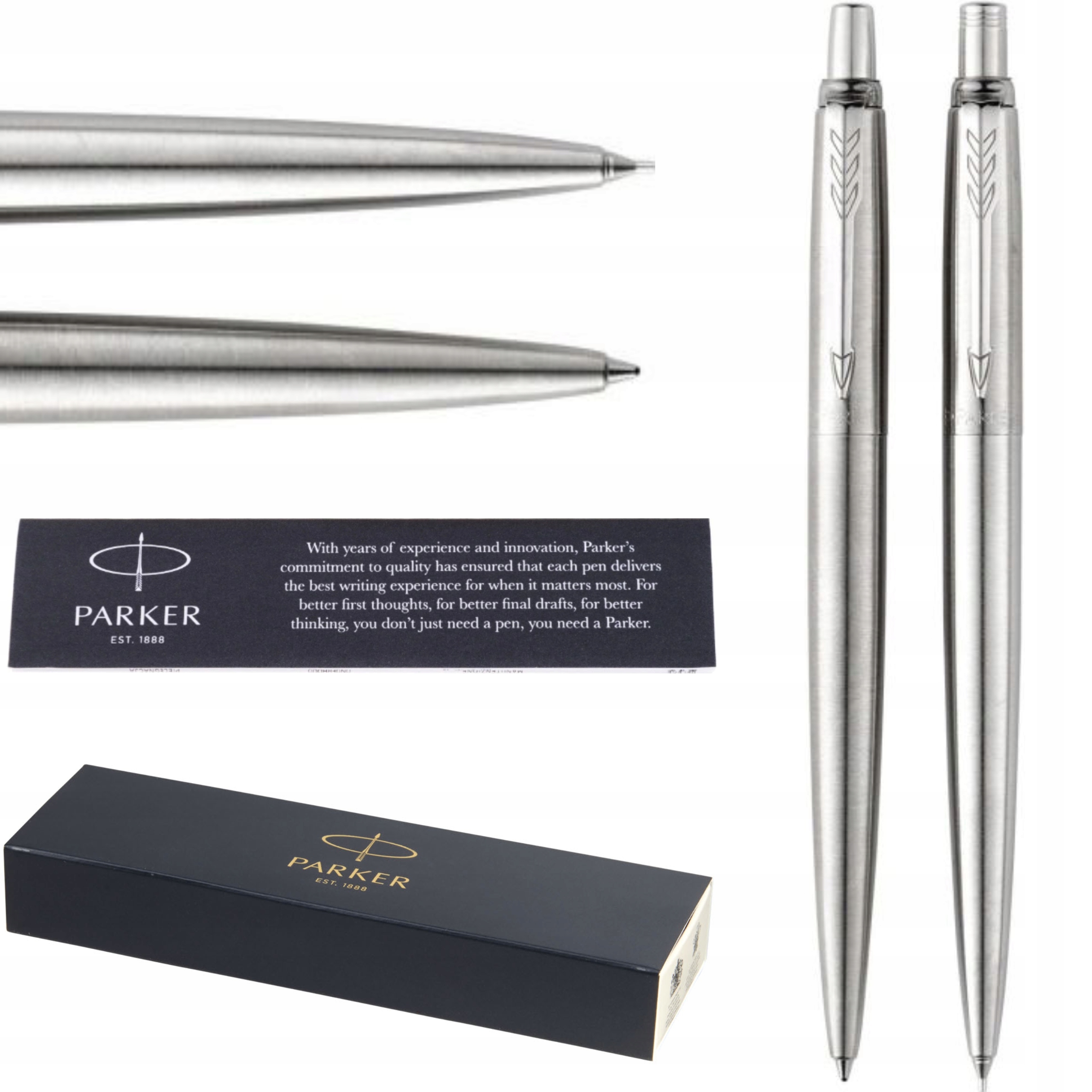 Zest. Jotter Stalowy Ct Długopis Przybory Szkolne Dla Dziecka Do Szkoły Lux