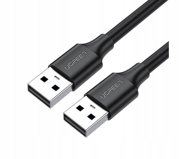 Kabel Przewód UGREEN USB-A - USB-A 1,5 metra Czarny