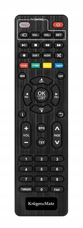 TUNER DVB-T2 HEVC H.265 MINI NA HDMI KRUGER&MATZ Model KM9999