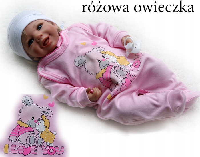 

Śpioszki śpiochy bawełniane pajacyk 56 rozpinane