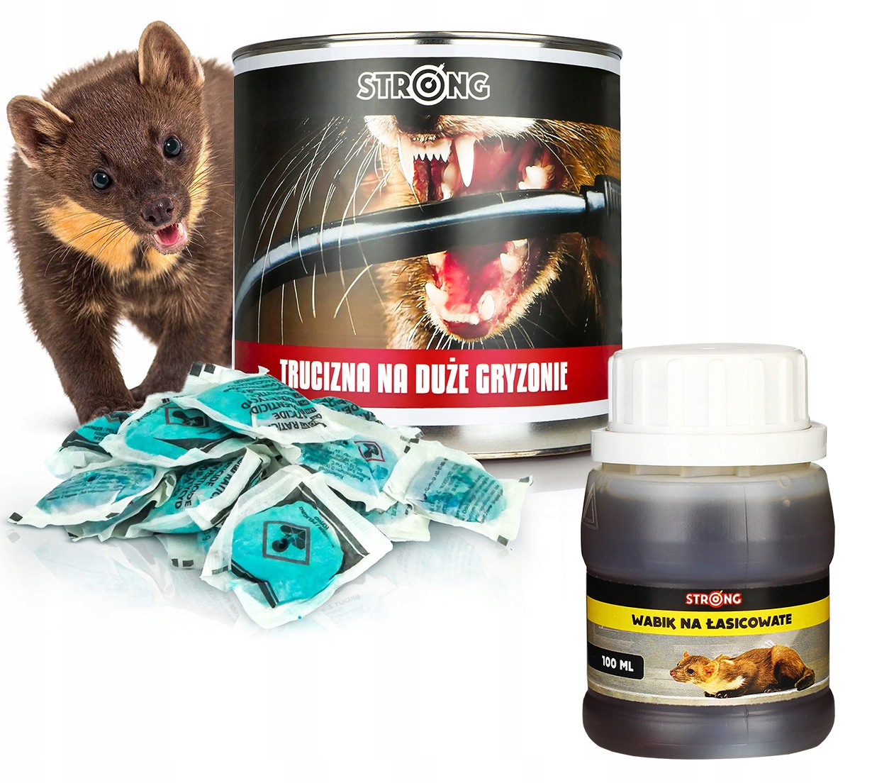 Sprawdzony Sposób Na Gryzonie Wabik+trutka Na Gryzonie Na Poddaszach