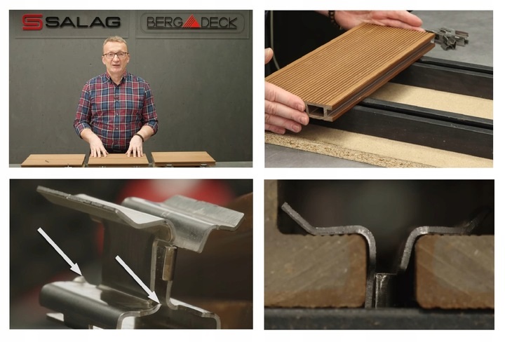 Ćwierćwałek WPC do deski tarasowej Wild Teak 2,4m Rodzaj deska tarasowa