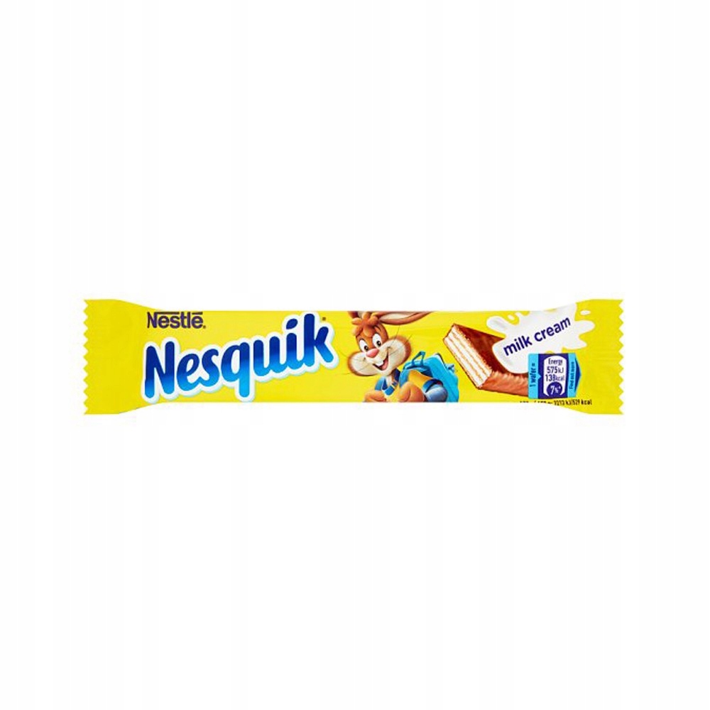 Levně Nesquik Oplatek plněný mléčným krémem zalitý mléčnou čokoládou 26 g