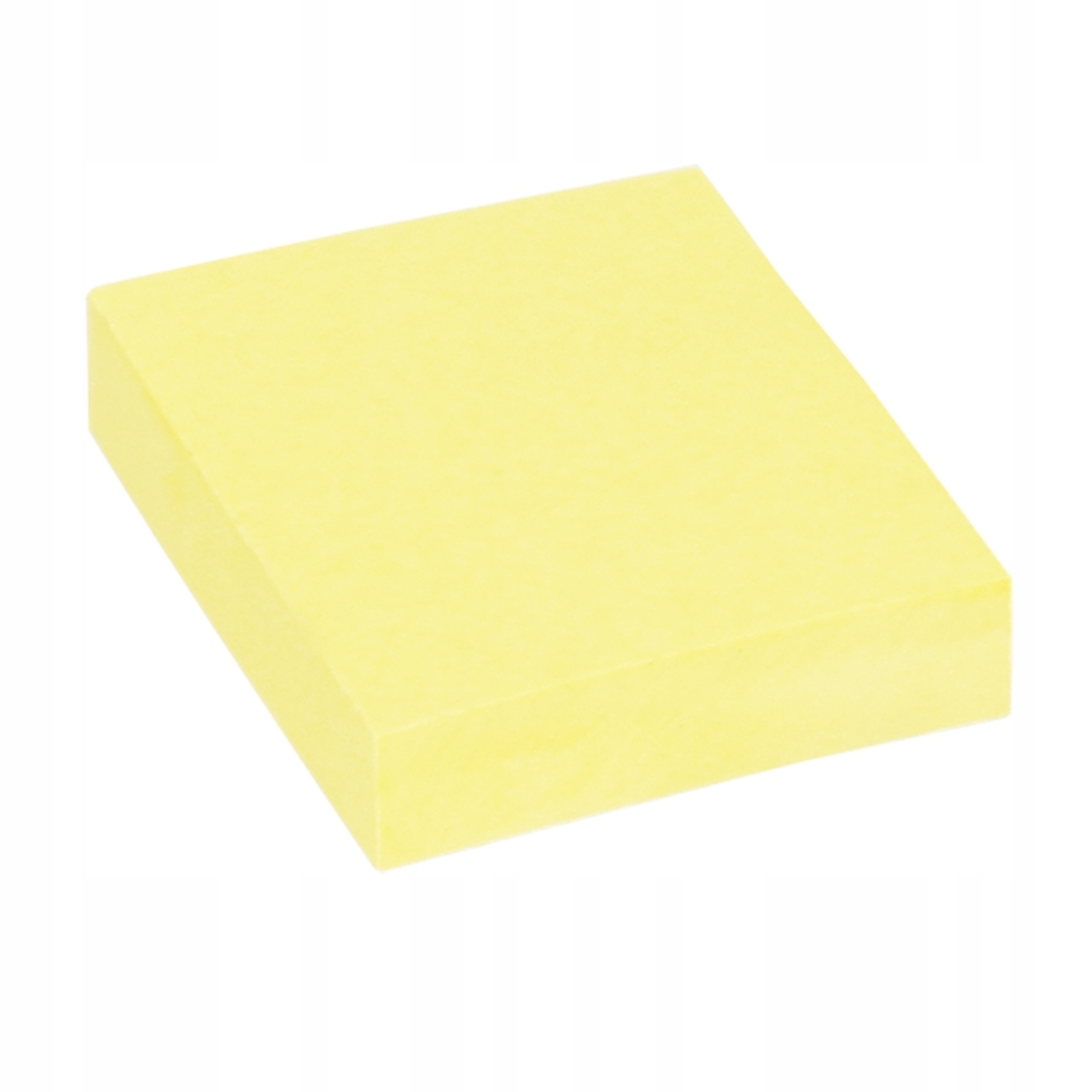 KARTECZKI MEMO SAMOPRZYLEPNE ŻÓŁTE 75X75 NOTES