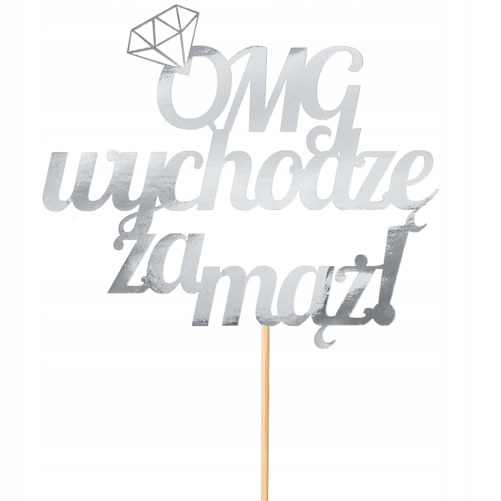 

Topper Ozdoba Dekoracja Na Tort Wieczór Panieński