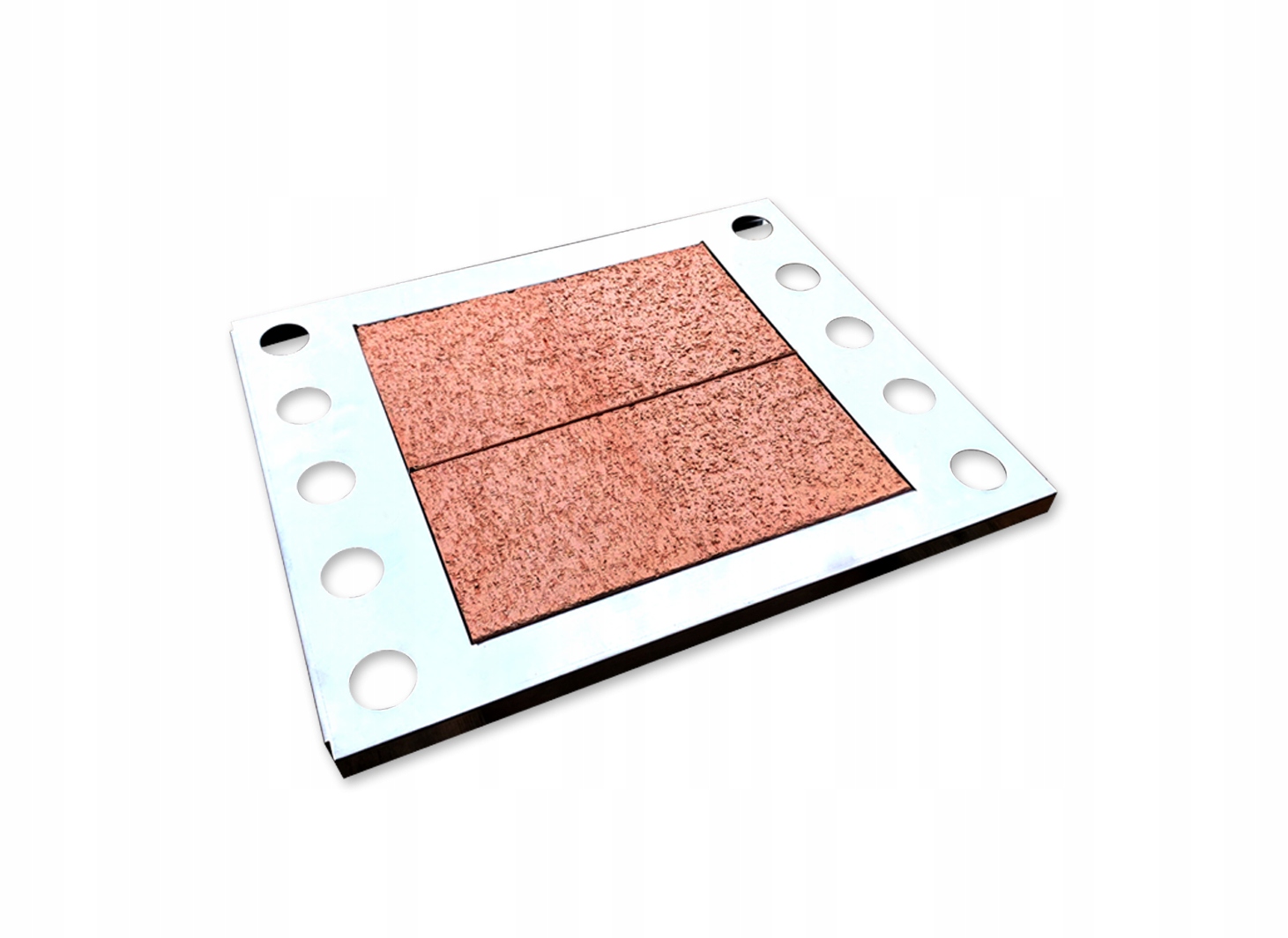 

Półka nierdzewna +2x Szamot do Wędzarni Izolowanej