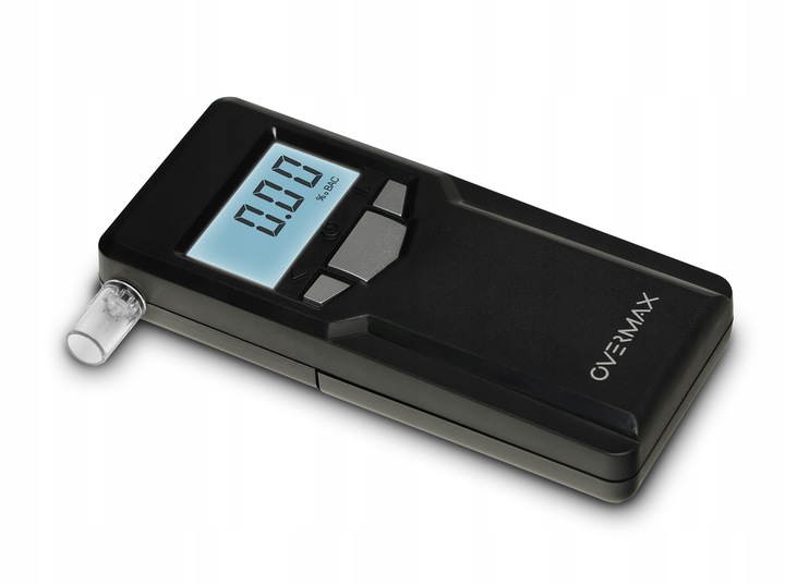 Alkomat elektrochemiczny Overmax AD 06 KALIBRACJA Calibration yes