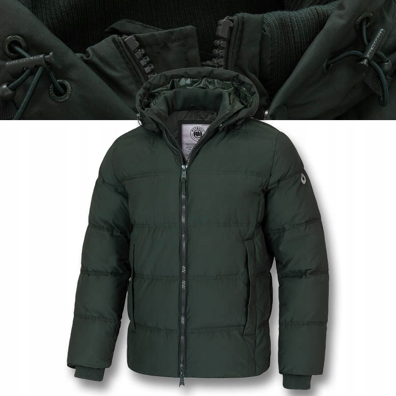 Pánská Zimní bunda s kapucí Pitbull Teplá bunda Duncan