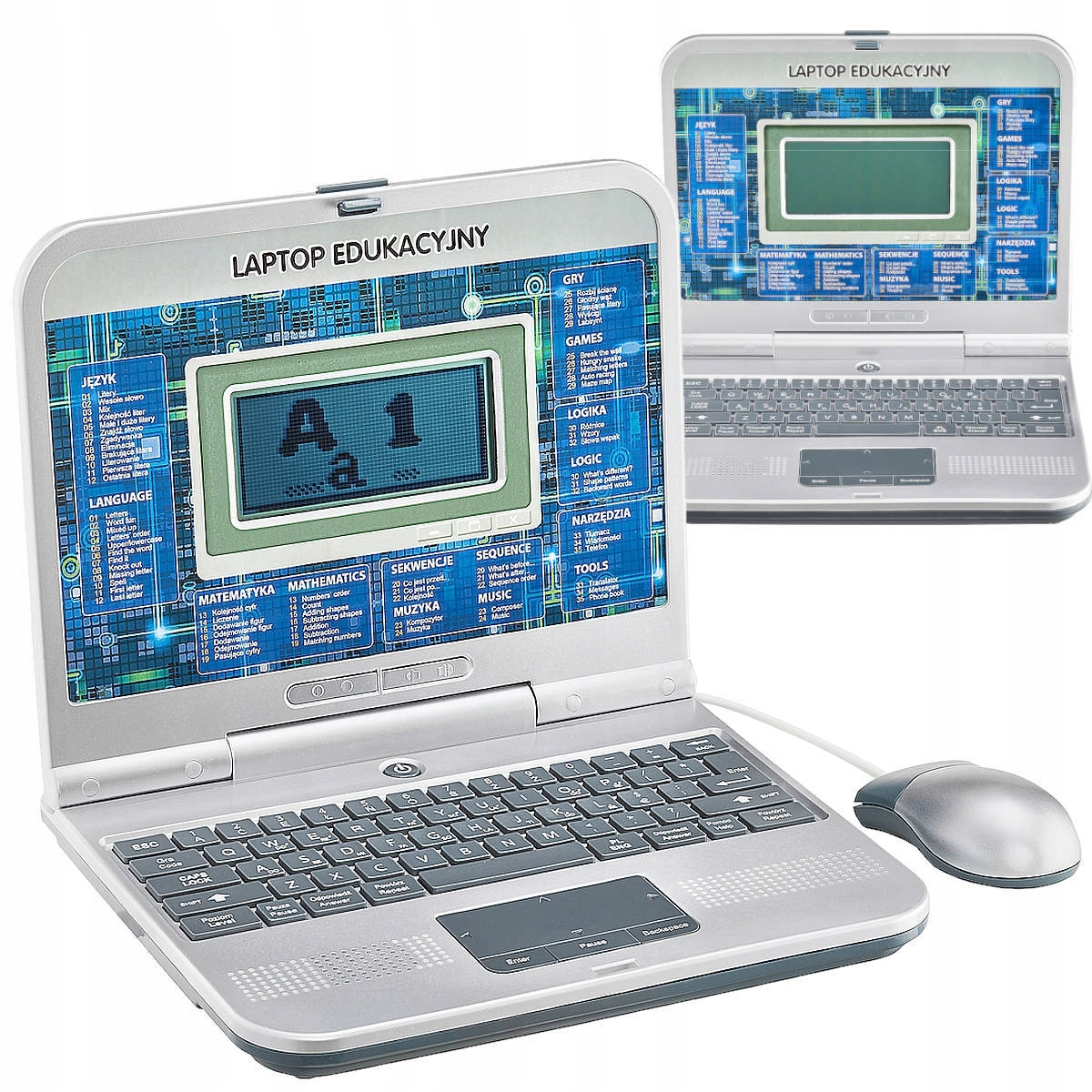 

Laptop Edukacyjny Dla Dzieci Pl/ang 98 Programów