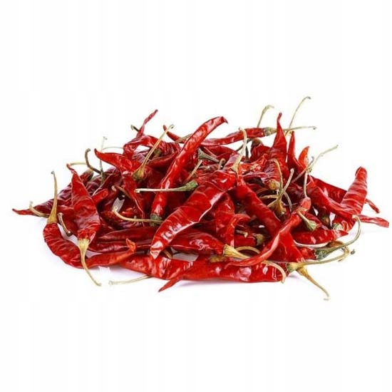 Levně Sušené ostré Papričky Chilli, Whole Chilies Hot 500 g